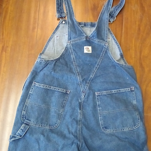 WIDE-LEG!!! Disney Store Jean Overalls - Sz. M - Picture 11 of 13